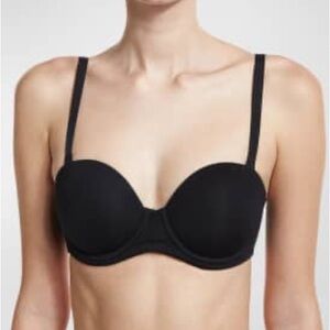 Wacoal Red Carpet Full-Figure Strapless Bra Classic Black Women's Bra Size 36I